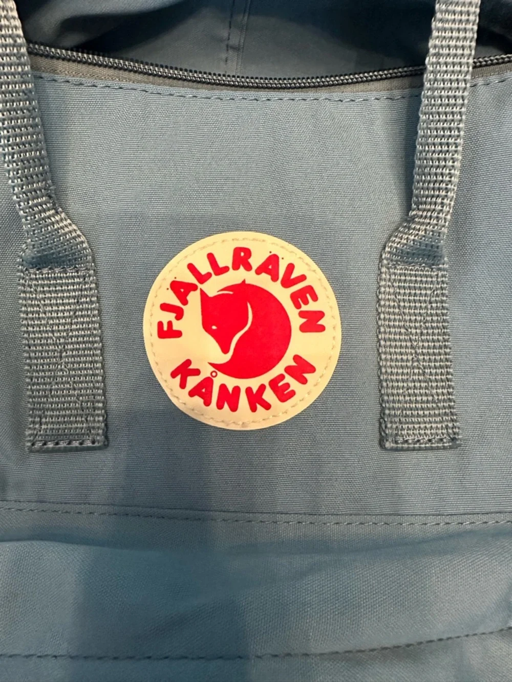 LIKE NEW Fjallraven Kånken Classic Backpack Sky Blue